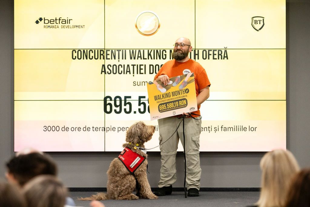 Sprijin fără precedent pentru Dog Assist la Walking Month 2024